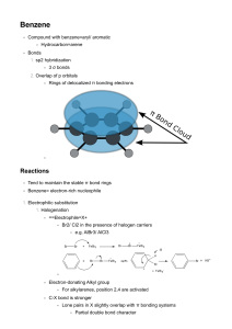 Benzene Chemistry: Structure, Reactions, and Phenol