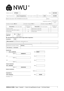 MTHS221 Exam Paper: Multivariable Calculus II