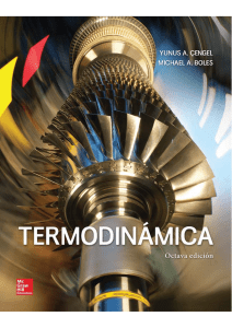 Libro de texto de Termodin&aacute;mica de &Ccedil;engel & Boles
