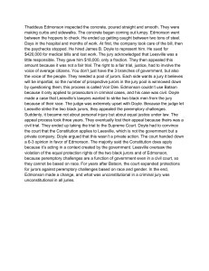 Edmonson v. Leesville Concrete Co. Case Study