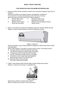 Modul i-Ready Sains SPM Teknologi Hijau