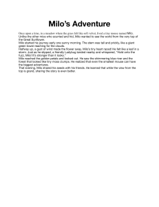 Milo&rsquo;s Adventure: A Children&rsquo;s Story About Courage and Sharing