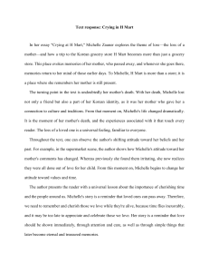 Analysis of 'Crying at H Mart' by Michelle Zauner