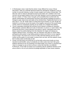 Social Media Reflection: Psychological Effects and Personal Management