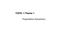 Population Dynamics Study Guide: DTM, Case Studies, Over/Underpopulation