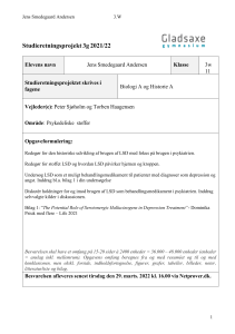 LSD i psykiatrien: Historie, virkninger og behandlingspotentiale