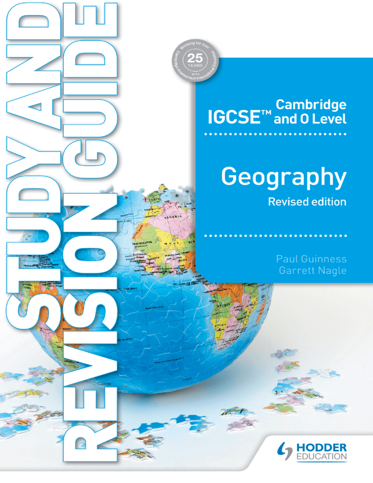 Cambridge IGCSE & O Level Geography Study Guide