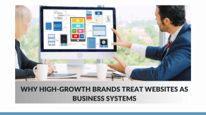 Why High-Growth Brands Treat Websites as Business Systems