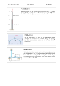 ENSC 301 HW 2 Ch 2a: Mechanics Problems