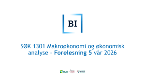 IS-LM-Modellen: Forelesningsnotater om Makro&oslash;konomi