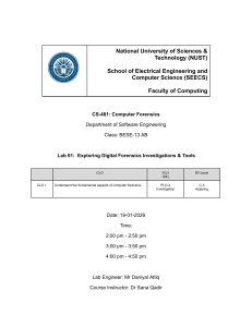 NUST CS-481 Lab 01: Digital Forensics Tools & Case Studies