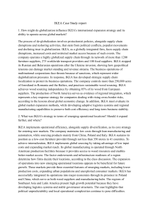 IKEA Case Study: Global Strategy & Expansion