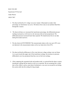 MAE 2381-002 Experiment #5 Post-Lab Report