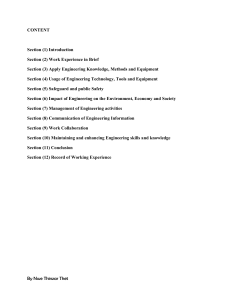 Civil Engineer Profile: Nwe Thinzar Thet