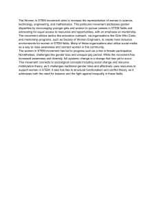 Women in STEM Movement: Goals, Challenges, and Sociological Impact