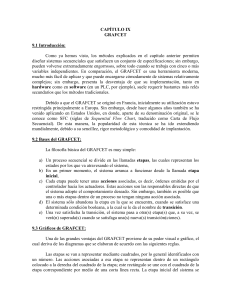 Cap&iacute;tulo IX: GRAFCET - Introducci&oacute;n y Bases