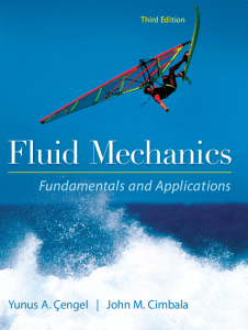 Fluid Mechanics: Fundamentals and Applications Textbook