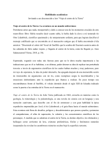 Habilidades acad&eacute;micas: Viaje al centro de la Tierra - An&aacute;lisis y gu&iacute;a de lectura