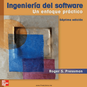 Ingenier&iacute;a del software: Un enfoque pr&aacute;ctico - S&eacute;ptima edici&oacute;n