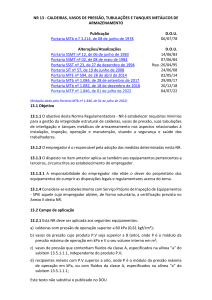 NR 13: Normas de Seguran&ccedil;a para Equipamentos de Press&atilde;o