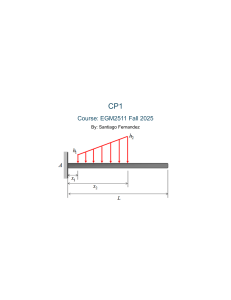 Beam Reaction Forces with Distributed Loads Analysis