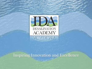 Thermal & Hybrid Desalination Training Course