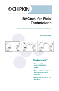 BACnet for Field Technicians Guide