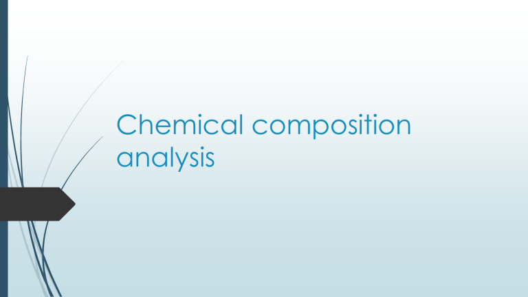 Chemical Composition Analysis: Potentiometry & Redox Methods