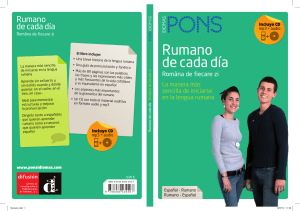 Rumano de cada d&iacute;a: Curso de rumano con CD MP3 y audio