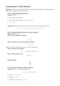 Learning How to Add Numbers: Step-by-Step Guide
