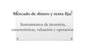 Mercado de dinero y renta fija: Instrumentos de inversi&oacute;n