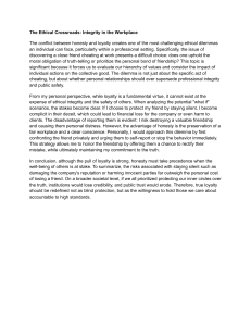 The Ethical Crossroads: Integrity in the Workplace