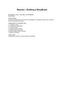 Resumo Building a StoryBrand - Donald Miller