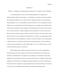 Reflection Paper on Art Therapy Identity & Self-Reflection