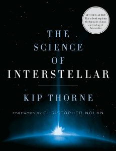 The Science of Interstellar: Black Holes, Wormholes, and Relativity