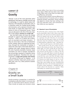 Gravity on a Small Scale: Geophysical Techniques and Newton's Law