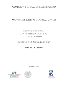 Manual de Dise&ntilde;o S&iacute;smico para Obras Civiles - CFE 2015