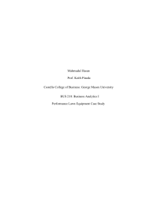 PLE Case Study: Cost & Quality Analysis