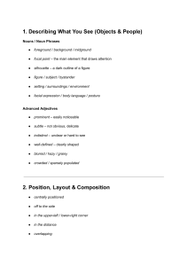 TOEIC Picture Description Guide