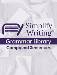Compound Sentences Grammar Workbook