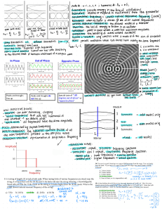Wave Physics: Resonance, Harmonics, and Interference