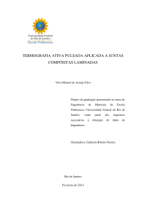 Termografia Ativa Pulsada em Juntas Comp&oacute;sitas Laminadas