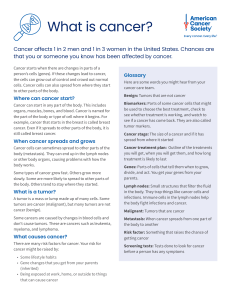 What Is Cancer? American Cancer Society Guide