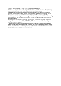 CompTIA Linux+ & LPIC-1 Guide to Linux Certification (6th Ed)