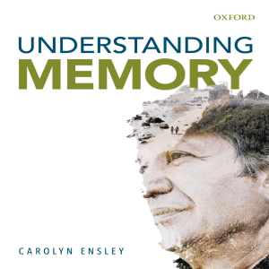 Understanding Memory: Cognitive Psychology Textbook