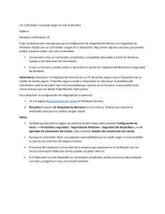 Soluci&oacute;n: Controlador no puede cargar en Windows