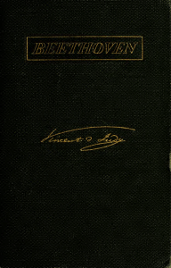 Beethoven: A Critical Biography by Vincent d'Indy