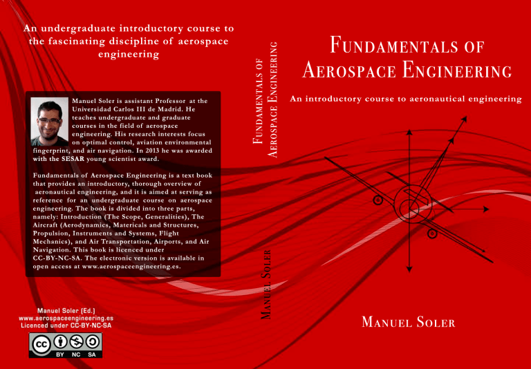 Fundamentals of Aerospace Engineering Textbook
