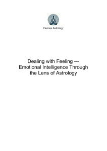 Emotional Intelligence Through Astrology: A Guide by Hermes Astrology