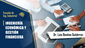 Ingenier&iacute;a Econ&oacute;mica y Gesti&oacute;n Financiera - Texto Universitario
